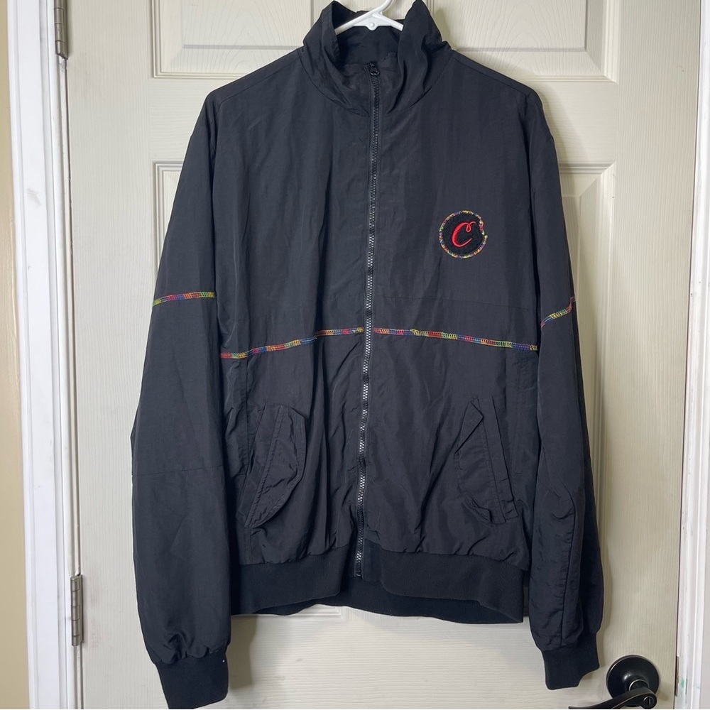 Cookies Show and Prove Men's Black Windbreaker Sz Small